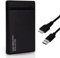 Storite External Hard Drive USB 3.0 Lightweight & Ultrafast 320GB Portable Hardisk Data backup/storage Gaming & Memory Expansion Harddrive 2.5 HDD For Laptop PC Desktop PS3 PS4 Games (Black)