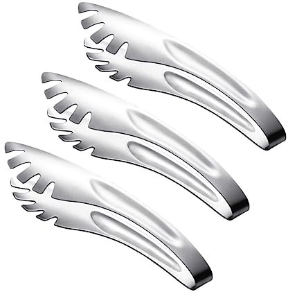 TOPBATHY Lot De 3 Pinces À Salade Résistantes À La Chaleur Pinces À Pâtes Poignée Confortable Pour Servir Des Salades De Spaghettis