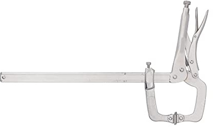 Locking Pliers, Vice Grips Pliers Heavy Duty Adjustable Sliding Rod Pliers Clamp Vise Welding Table Clamps for Woodworking, Welding and Pocket Hole Joinery (C8-slider)