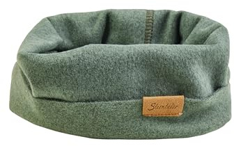Sterntaler Unisex baby tubhalsduk Melange vinterhalsduk, grön Mel, normal, Grön Mel, En Storlek