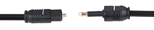 TARSHYRY Cavo ottico digitale da Aux a cavo audio ottico 4 tipi Cavo in fibra ottica da 3,5 con cavo audio ottico digitale Cavo ottico da 3,5 mm Cavo ottico per soundbar (#4)