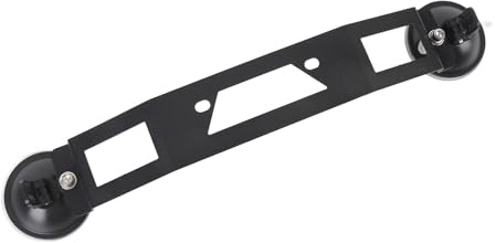 Dilwe Antenne Assist Tup Mount Car Moup d'enfant Disque Disque Strong Grip Support d'aspiration pour RVS SUV Berdises de Yachts avec Matériau en Fer Noir