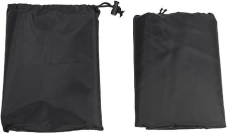 Cubierta de Parrilla Universal, Cubierta de Parrilla Plana de Protector Solar de Tela de Oxford con Bolsa de Almacenamiento para al Aire Libre (90x63x70cm)