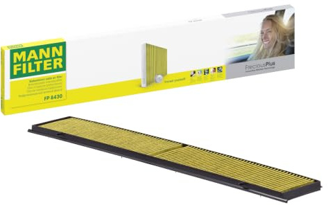MANN-FILTER FP 8430 Filtro aria cabina - FreciousPlus Filtro Antipolline Biofunzionale - per Autovetture + veicoli commeriali
