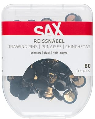 SAX Rivstift | 80 stycken | svart