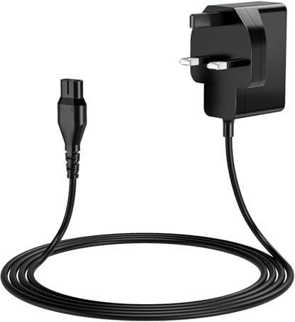 MEROM 5.5V Window Vac Charger Power Cable for Karcher WV1, WV1 Plus, WV2, WV5 WV 5 Premium Second Generation, WV60 WV70, Replacement Plug for Karcher Window Vaccum Cleaner Power Supply