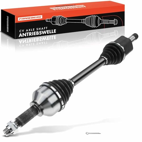 Frankberg Antriebswelle Achswelle Schaltgetriebe Vorderachse Links | Kompatibel mit Tourneo Custom V362 Bus F3 Transit Custom V362 Kasten FY FZ Replace# BK213B437BB