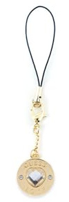 GUESS Anhänger GUCPMHGLD Phone Strap Heart Diamond Charm with Rhinestones
