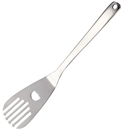POPETPOP 3stücke Edelstahl Pfannenwender Vielseitiger Küchenhelfer Zum Wenden Von Steak Und Kuchen Spülmaschinenfest Mit Aufhängeloch Für Platzsparende Aufbewahrung Für Grillen Und