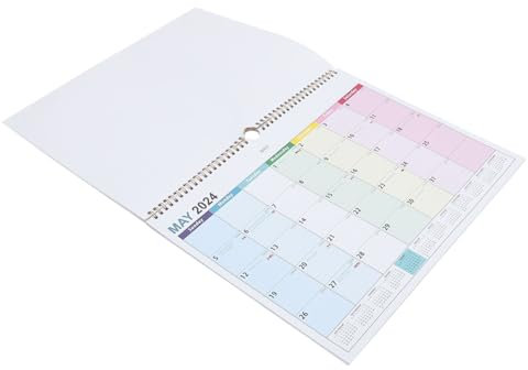 EXCEART Monatsplaner Kalender 2024 Wandkalender Großformat Monatskalender Aufhängen Wandkalender Für Büro Und Zuhause Notizkalender Für Planung Und Countdown