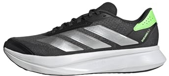 Adidas Hombre Duramo SL 2 Running Shoes, Carbon/Silver Met./Lime Burst, 45 1/3 EU