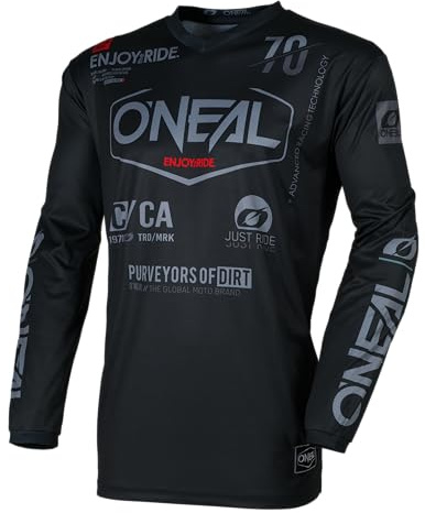O'NEAL Element Jersey Mens Brand Black/Gray Large