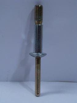 Bralo - Remache estructura acero alomada diámetro 6,5x14mm