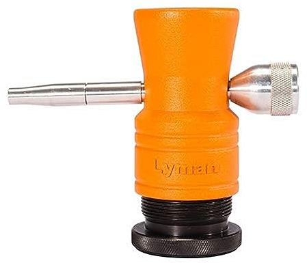Lyman Brass Smith Powder Trickler Granéateur de Poudre pour Homme Orange