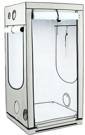 Weedness Home-Box Ambient Q150+ Growbox 150x150x220 cm - Zuchtzelt Growschrank Growzelt Zuchtbox Gewächszelt Lichtdicht Anbau Grow Indoor