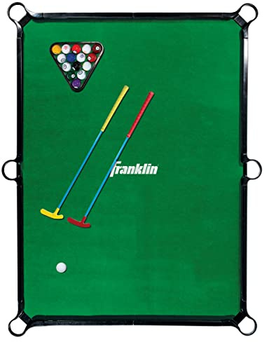 Franklin Sports Billiards Golf - Combining Billiards & Golf - Perfect for Kids and Families - Indoor Mini Game for Adults + Kids