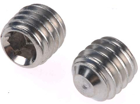 RS PRO Madenschraube, M6 x 6mm, Edelstahl A4 Innensechskant Gewindestift, Packung a 25 Stück