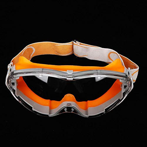 Deryang Safety Glasses, UV Protected Blocking Glasses, Anti-fog Anti-Impact Outdoor Working for Industry(Orange)