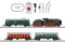 Märklin Modelleisenbahn Startpackung 81874 Museums-Personenzug mit Dampflok BR 24 – Lokomotive Spur Z, 24 cm aus Metall mit Kunststoff Tender, ab 15 Jahre