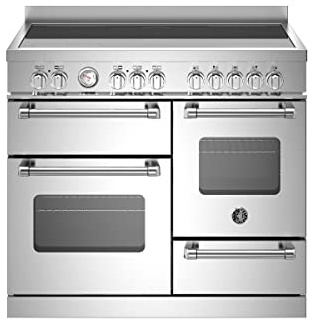 Bertazzoni Master Series MAS105I3EXC Electric Range Cooker with Induction Hob - Stainless Steel - A Rated