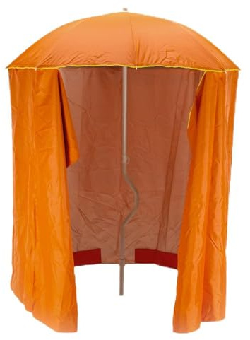 Produce Shop Sonnen/Strandschirm Girafacile uv-Schutz und Zelt Angeln 200 cm Zeus - Orange