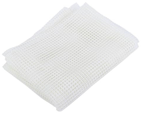 Clear Plastic Mesh Canvas Kit, Latch Rug Blank for Household DIY Crafts, Carpet Rug Mesh Cloth Accessory Tools for Embroidery (150 * 100cm)