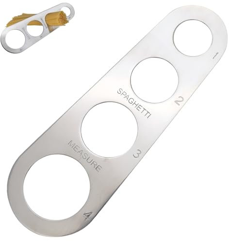 Spaghetti Portionierer,Spaghettimaß Für Pasta,Nudel Portionierer,Edelstahl Spaghetti Messen,Edelstahl Spaghetti Vermesser,Geeignet Für Die Tägliche Küche, Hotelküche, Schulkantine