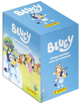 Panini Bluey 005216BOX36F 2-JOUONS Set mit 36 Beuteln