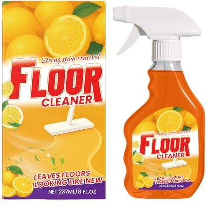 Nettoyant pour sols, 237 ml, puissant dégraissant ménager pour restaurant, salon, salle de bain, cuisine, toilettes, sols durs, carrelage