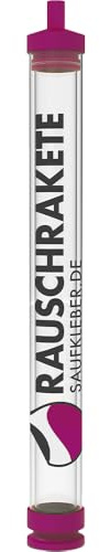 Saufkleber RauschRakete® Trichter-Alternative 0,7 L – Lebensmittelechte Bierspritze & Bierbong, Trinkspiel – Wiederverwendbares Party-Gadget für Festival, JGA & Feiern