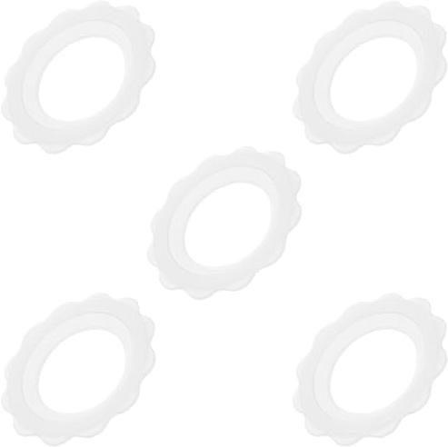 Parliky 5 pièces Protège-tétons Silicone Non Glissant Lot de Protection Mammaire Résistante Transpiration Réutilisable pour Allaitement Confort et Maintien Sécurisé pour Mères Allaitantes
