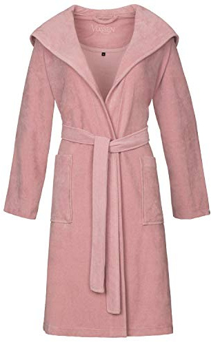 Vossen Damen Bademantel Gina Lotus, l