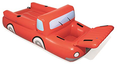 Bestway Big Red Truck - Toalla de baño (280 x 149 cm)