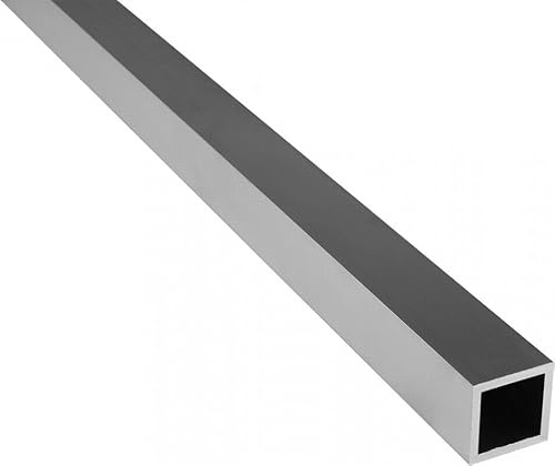 Riggatec Aluminium Vierkantrohr 30x30x2mm – Länge 2,0 m – Hochwertiges Alurohr für Konstruktion, Modellbau, Werkstatt und DIY – Leicht, stabil und korrosionsbeständig