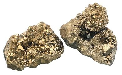 Namvo 2 st naturliga pyritstenar och mineraler naturlig kristallkvarts sten f?r sp?dom chakra energihelande stenar
