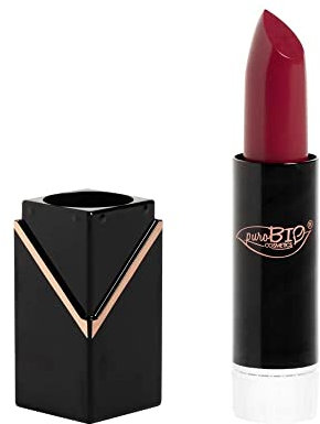 PUROBIO LIPSTICK CREAMY FUCSIA SCURO SEMI-MATTE - ECOBIO cod.102