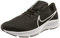 NIKE Men's Air Zoom Pegasus 38 Sneaker, Black White Anthracite Volt, 10 UK