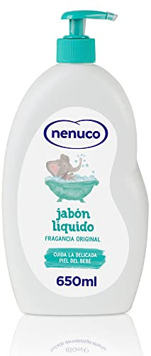 Nenuco Jabón Líquido Ultra Suave, Fragancia Original, 650 ml