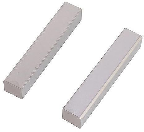 sparefixd NEFF - 2 tiras laterales de puerta plateadas para cajones de calentamiento