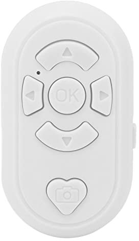 Tiktok Wireless Bluetooth Telecomando, Scoller Digitale per Tablet e Telefono, Controllo Scorrimento Otturatore Fotocamera Selfie (Bianco)
