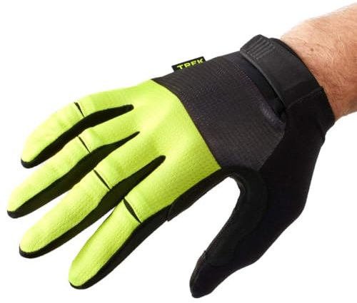 Trek Circuit Fahrrad Handschuhe lang schwarz/gelb 2026: Größe: XXL (11)