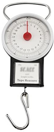 UNbit IRDFWH 22kg bilancia da appendere portatile bilancia amo da pesca bilancia da cucina con metro a nastro bilance da pesca bilance a gancio Bilance