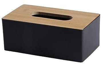 RAABYU Taschentuchhalter Taschentuchbox Serviettenhalter Hülle Papierbox Behälterhülle Holz Hotel Aufbewahrungsbox Home Tischdekoration Taschentücher Würfelboxen Halter