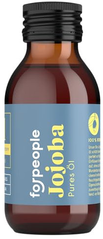 4peoplewhocare® - Aceite de jojoba ecológico 100 % puro para cosméticos, cara, cuerpo y cabello, prensado en frío, vegano, sin perfume, alta calidad