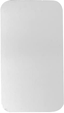 Piastra Refrigerante Argento per Criceti e Conigli in Acciaio Inox