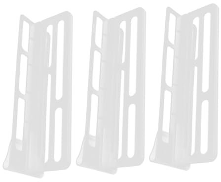 SEWOART 3pcs Fridge Compartment Divider Board Multi-functional Food Partition Organizer for Kitchen Refrigerator Storage and Freezer Separation