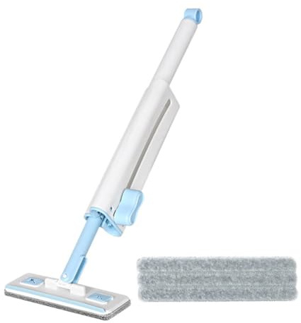 WIIYENA Mini fregona eficiente para mantenimiento de suelos en cocina y dormitorio, kit de filtro azul de repuesto para aspiradora