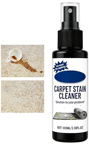 Teppichfleckenentferner, 100 ml, Fleckenentferner, Teppichreiniger, Spray, für Wohnzimmer, Wohnung, , Hotel, Restaurant, Zuhause, Küche