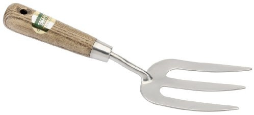 Draper Expert 44987 Blumengabel, Edelstahl, Stiel aus FSC-zertifiziertem Eschenholz