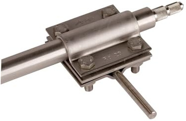 Dehn 610020 – Dreistockklemme Verbindung Pica 7 – 10/40 mm Niro V4 A